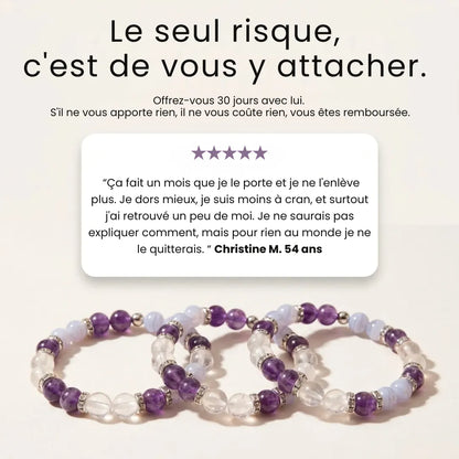 Se retrouver. Le bracelet 4 pierres qui vous accompagne à travers la ménopause
