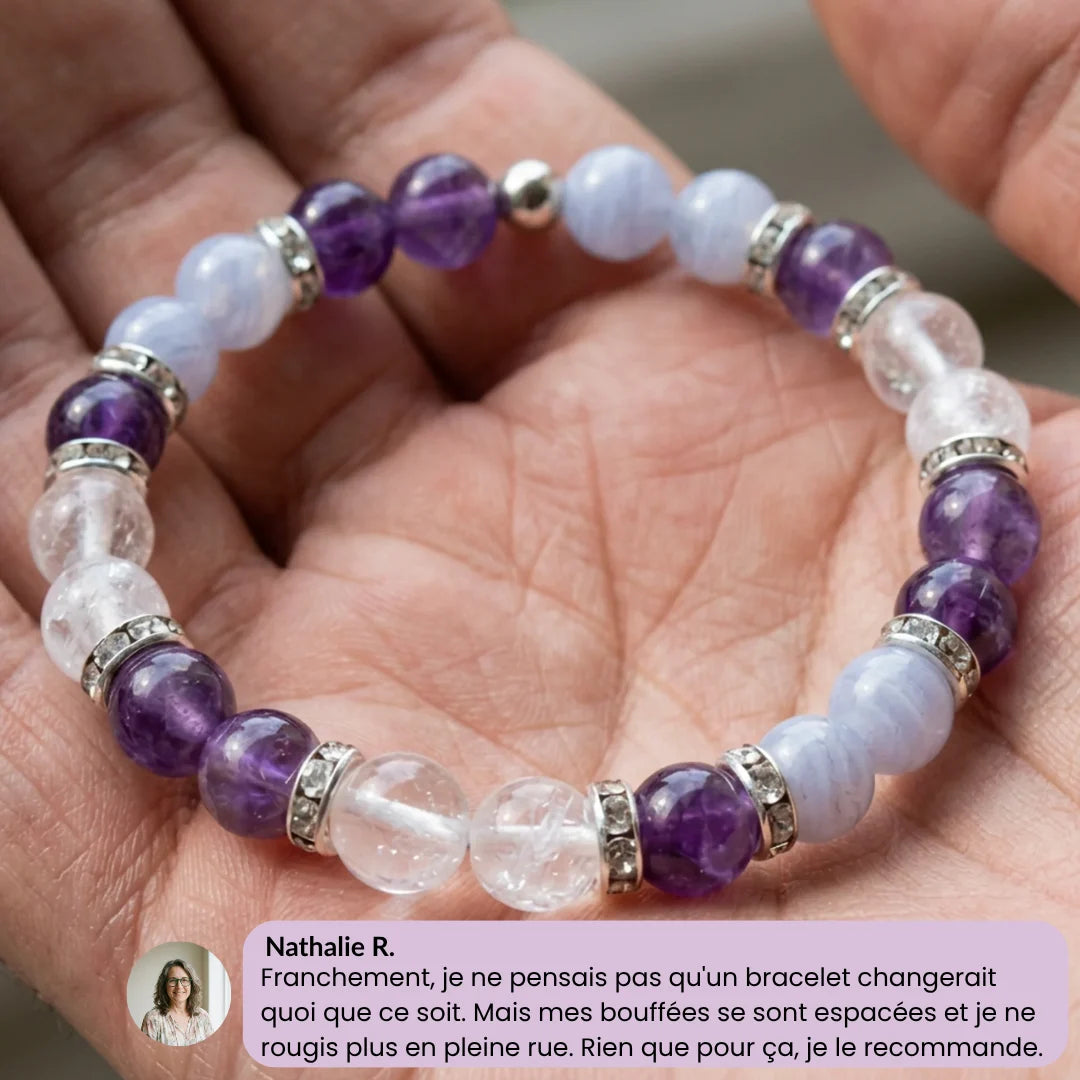 Se retrouver. Le bracelet 4 pierres qui vous accompagne à travers la ménopause