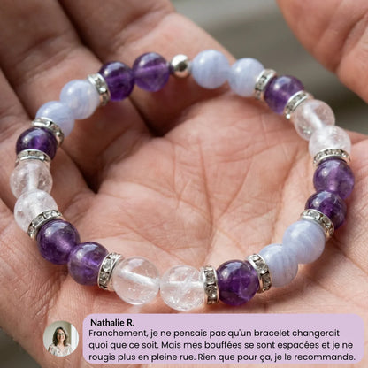 Se retrouver. Le bracelet 4 pierres qui vous accompagne à travers la ménopause