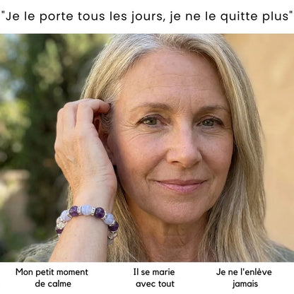 Se retrouver. Le bracelet 4 pierres qui vous accompagne à travers la ménopause